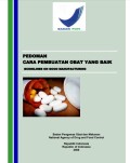 Pedoman Cara Pembuatan Obat yang Baik (Guidelines on Good Manufacturing Practices) 2006